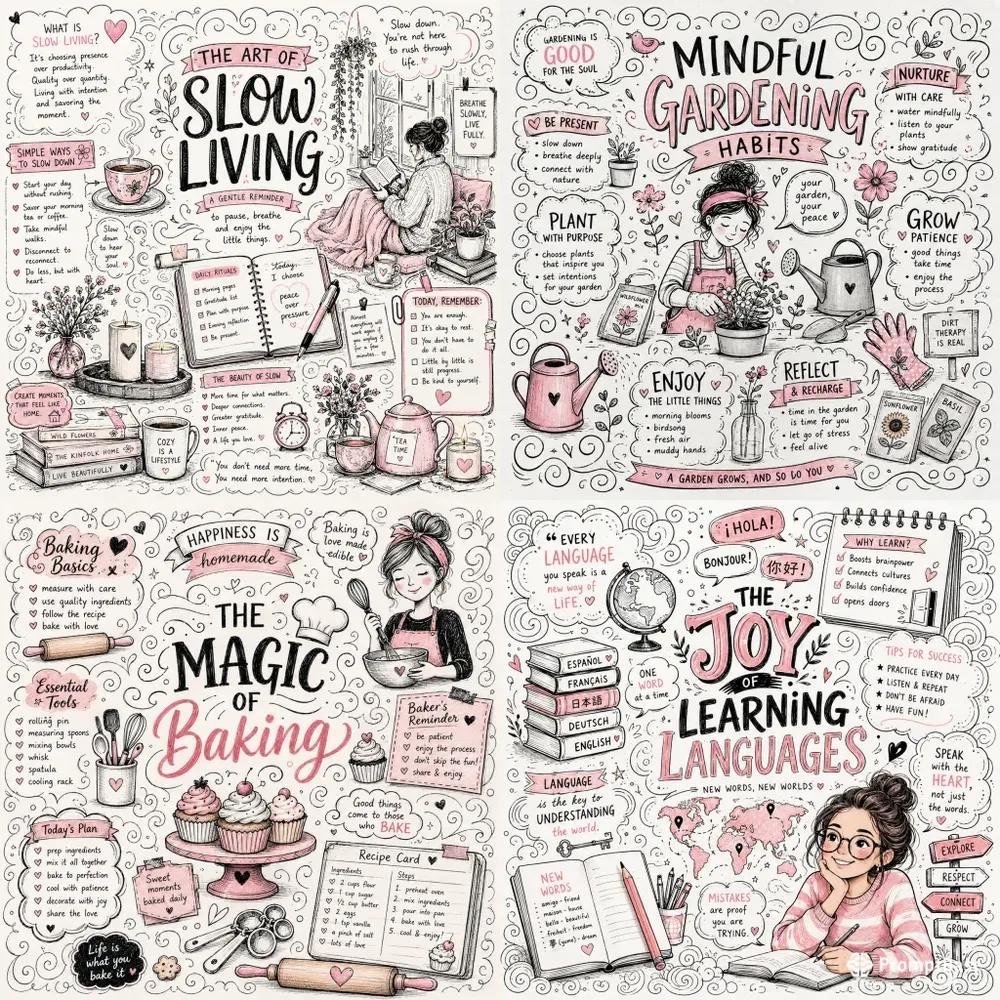 Whimsical Sketchnote Art