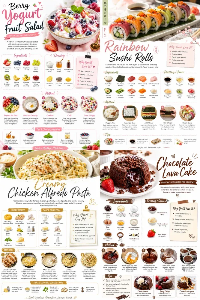 Recipe Infographic Generator