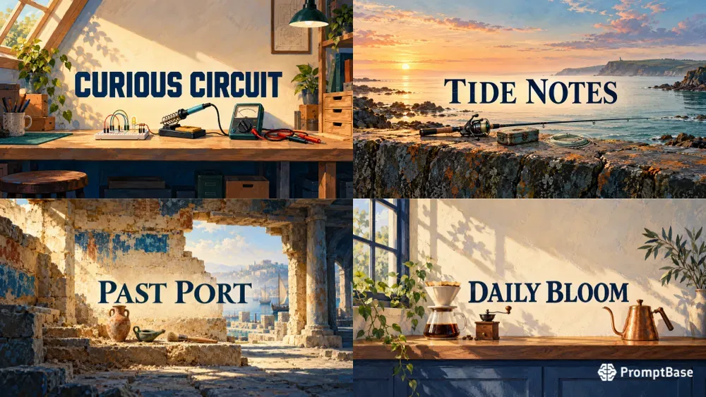 Illustrated YouTube Channel Banners