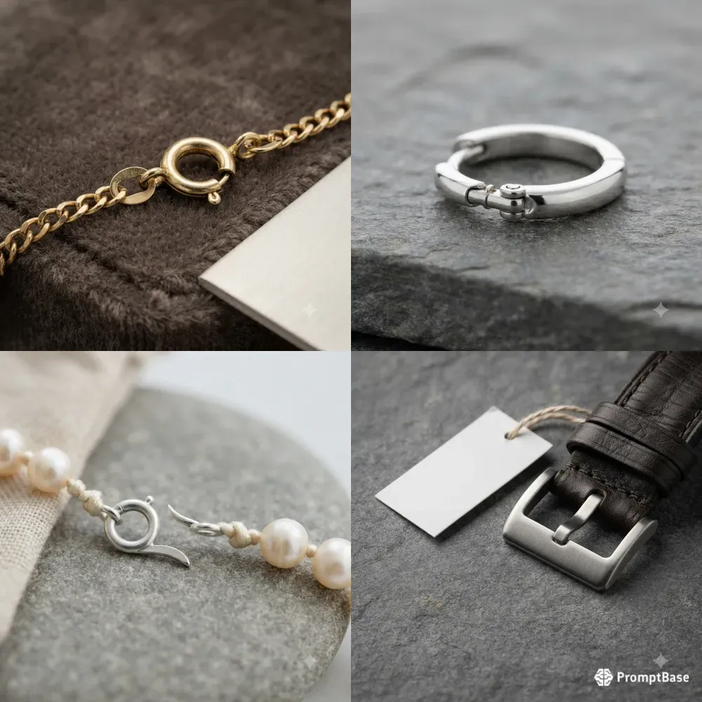Jewelry Clasp Macro Campaign Photo Systems