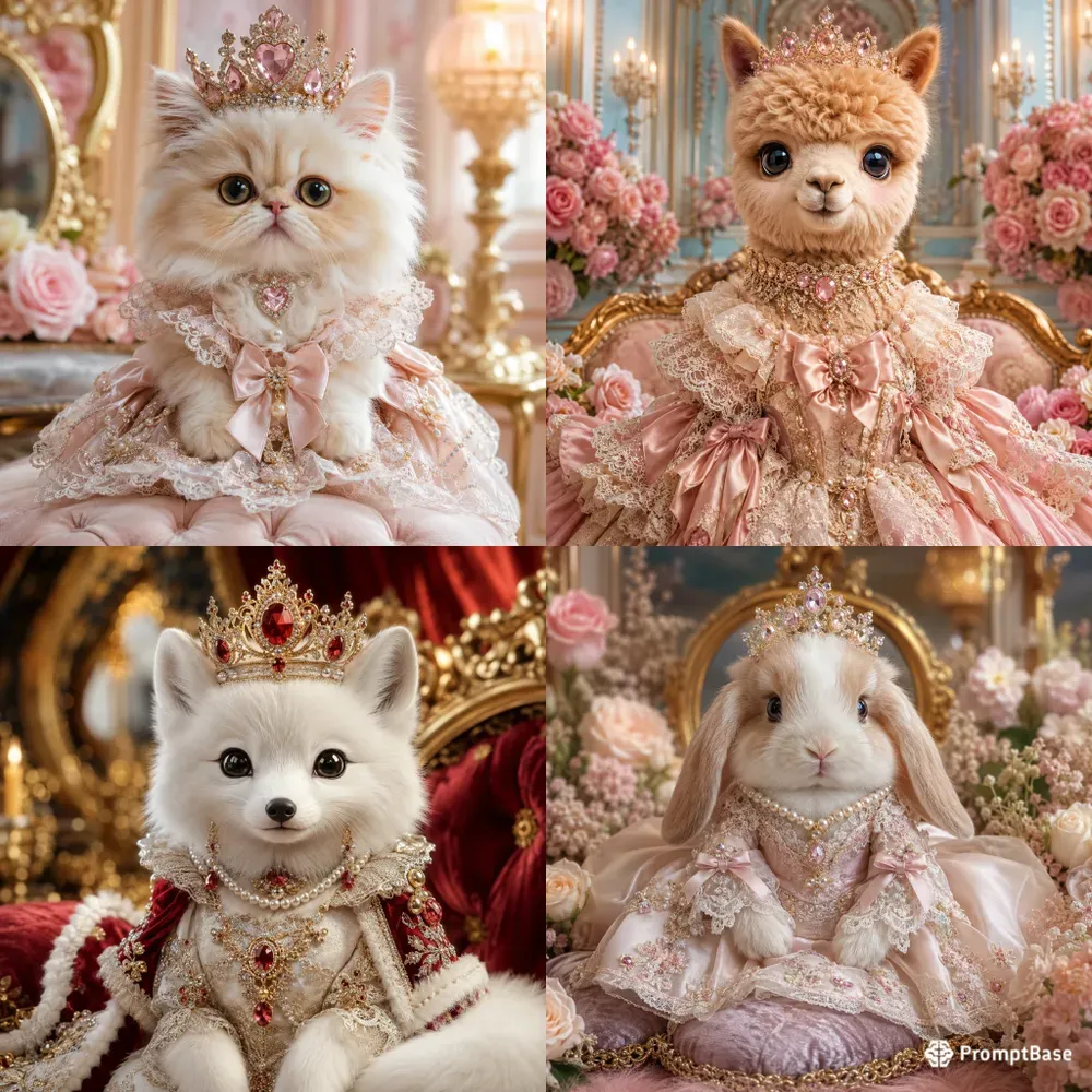 Luxury Royal Pet Portraits