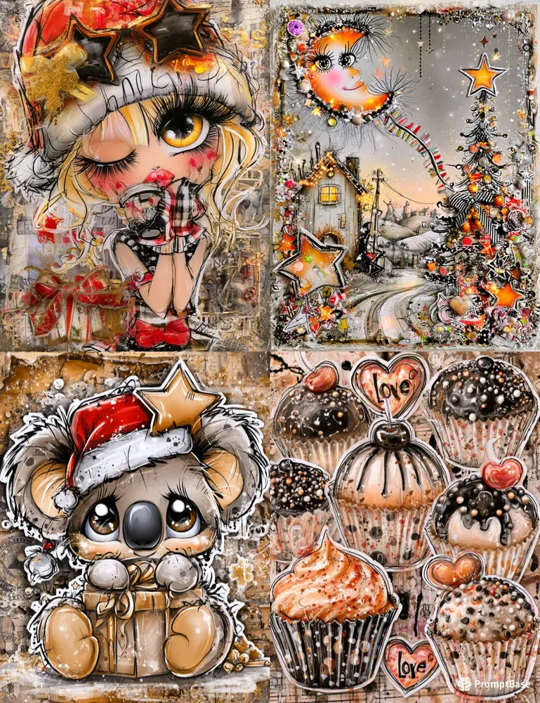 Jolly Kids Christmas Junk Journals