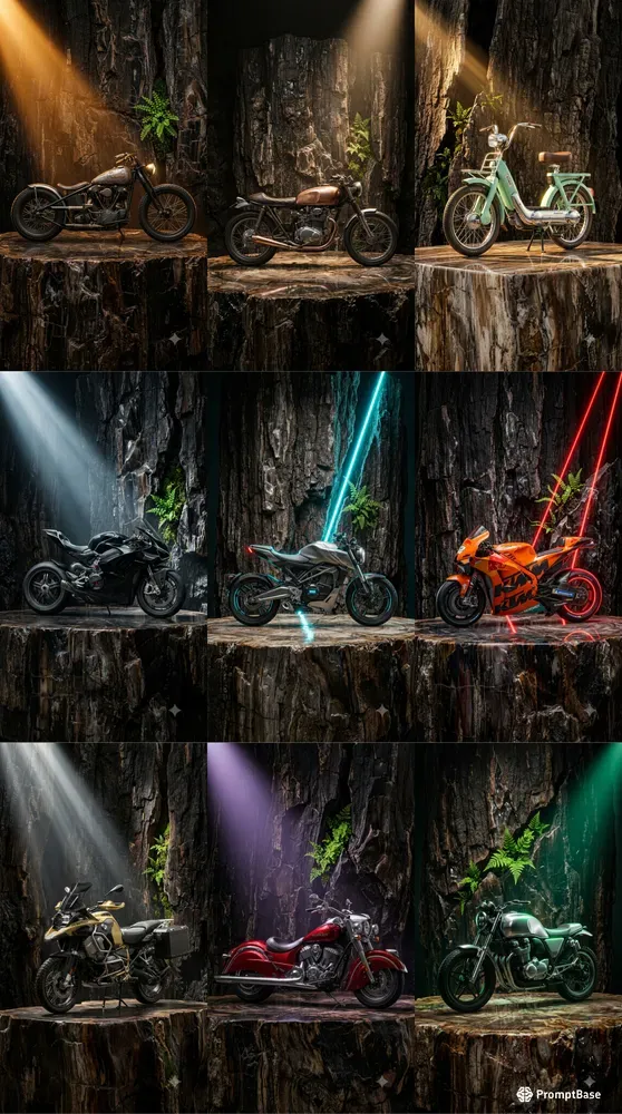 Petrified Wood Motorcycle Stages