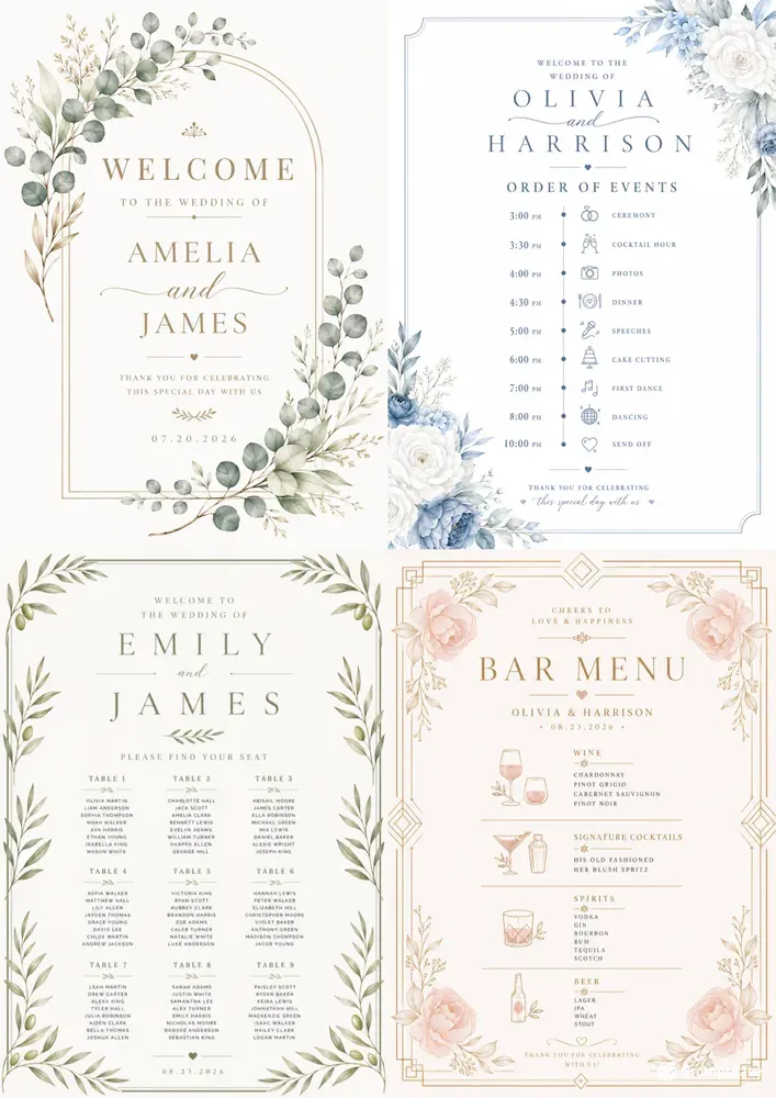 Wedding Sign Generator