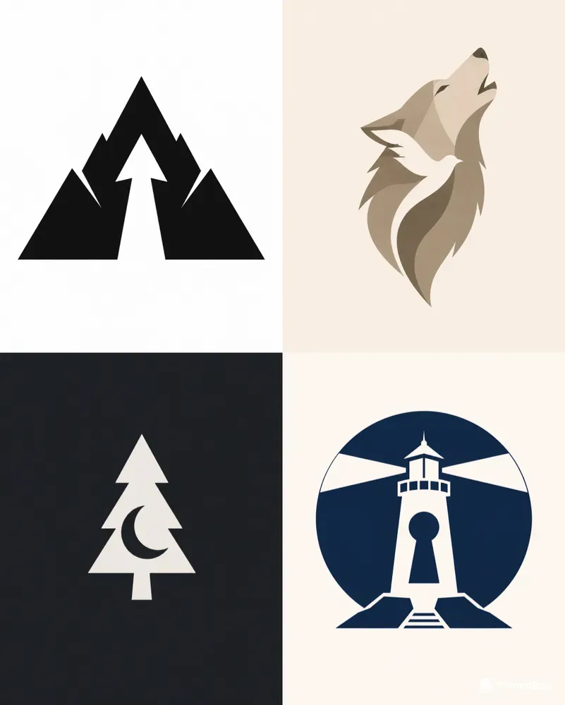 Negative Space Symbol Generator