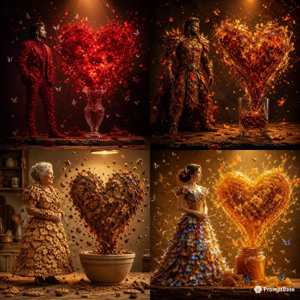 Hearts Of Passion Art