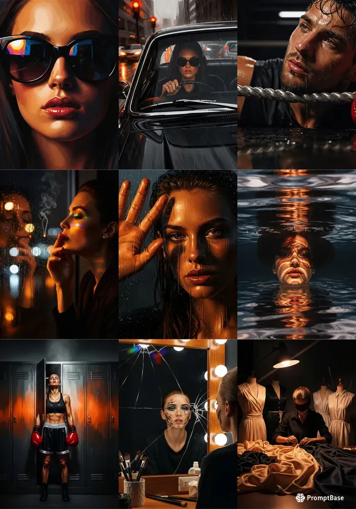 Cinematic Pop Portraits