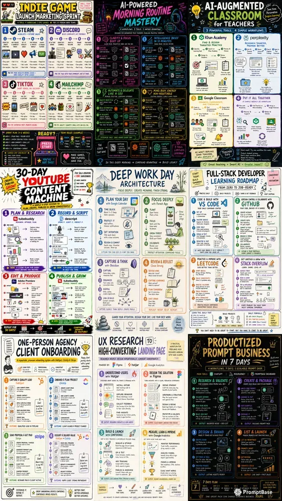 Tool Workflow Poster Generator