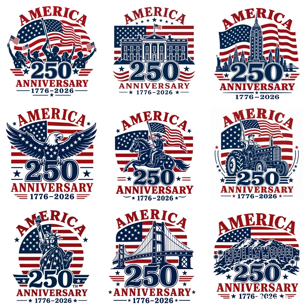 Vector Tshirt 250th Anniversary Americas