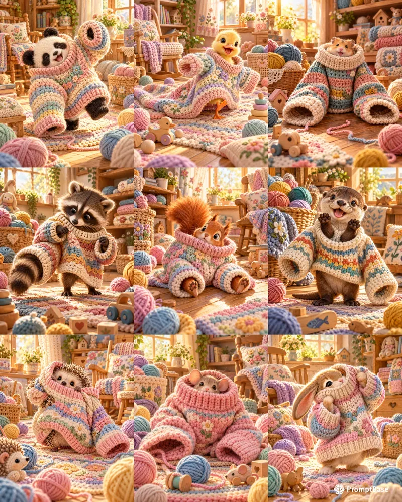 Cute Baby Oversized Sweaters