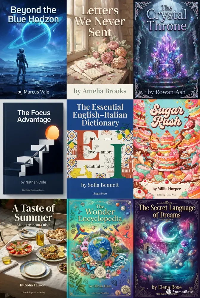 Professional Book Cover Designs