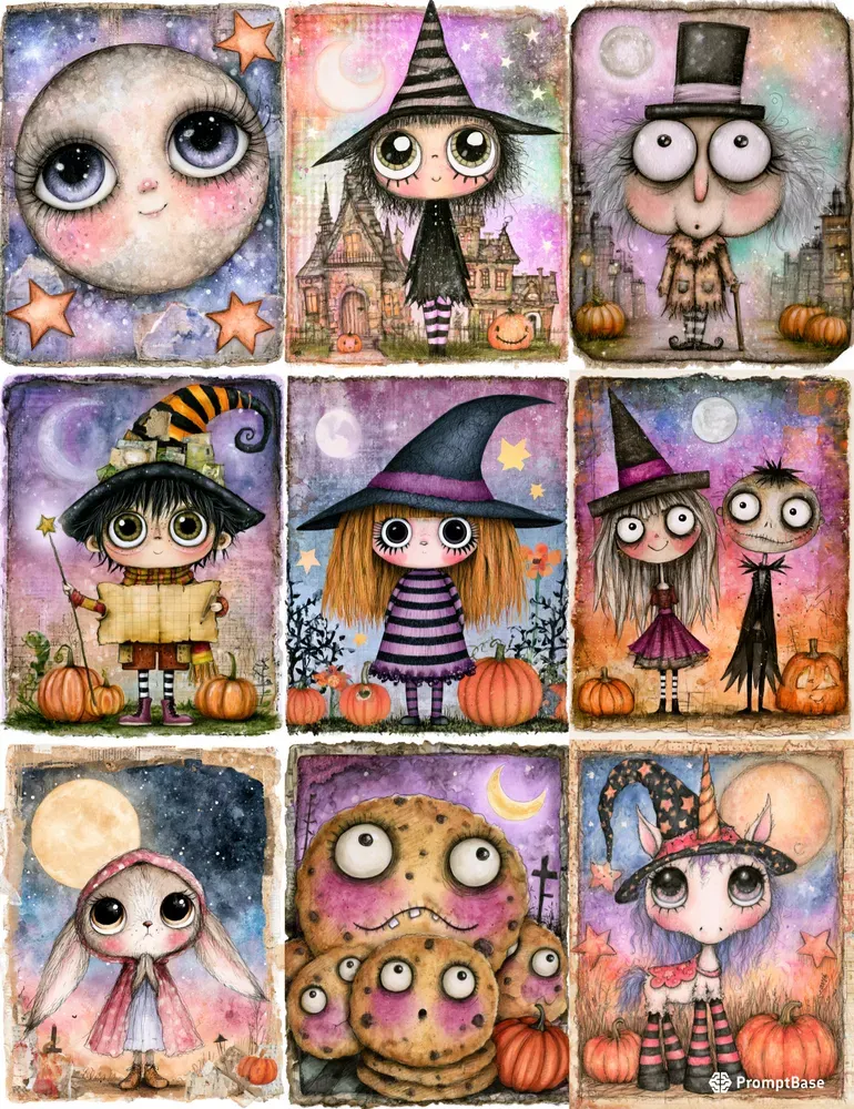 Childhood Costume Play Junk Journals