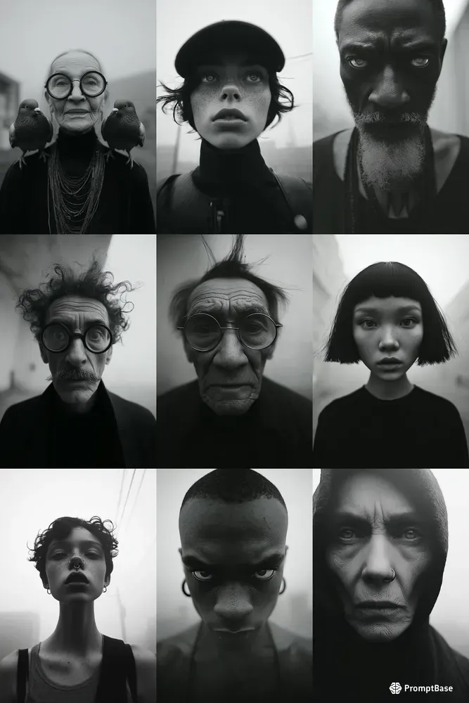 Raw Flash Street Portraits