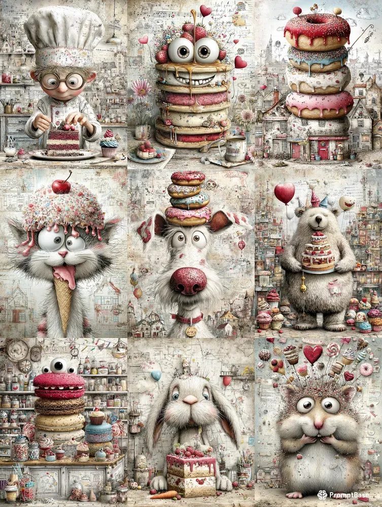 Dessert Lover Junk Journals