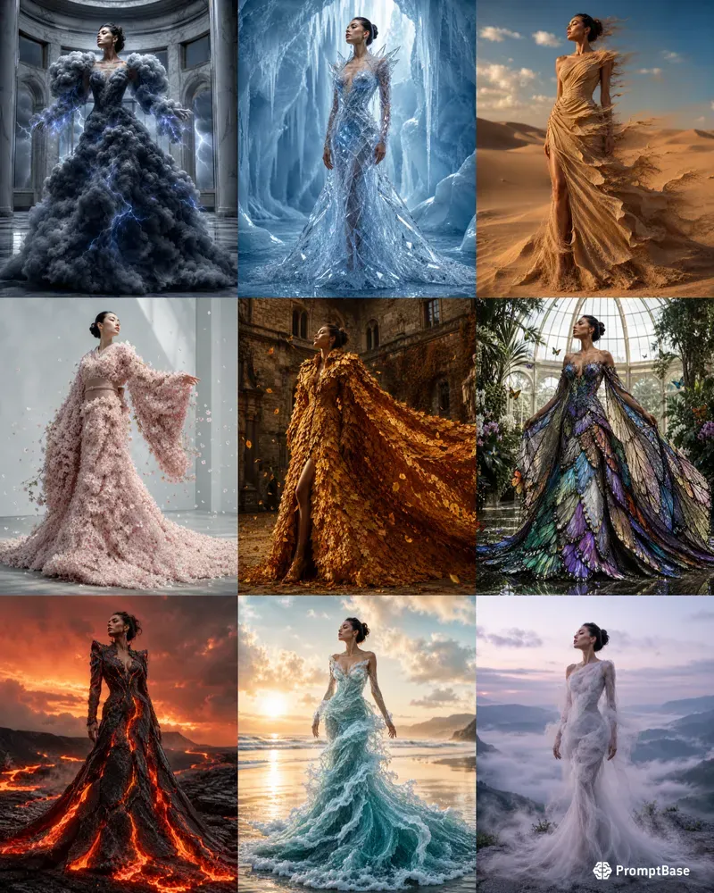 Elemental Dress Generator