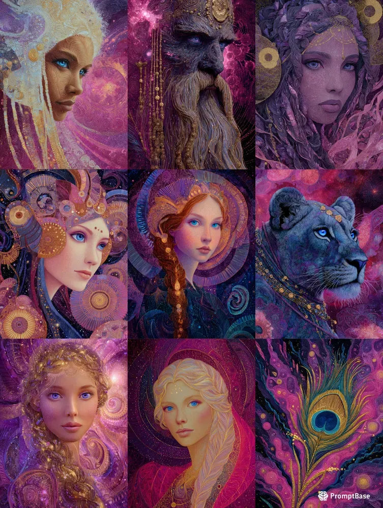 Visionary Dreamscape Portraits