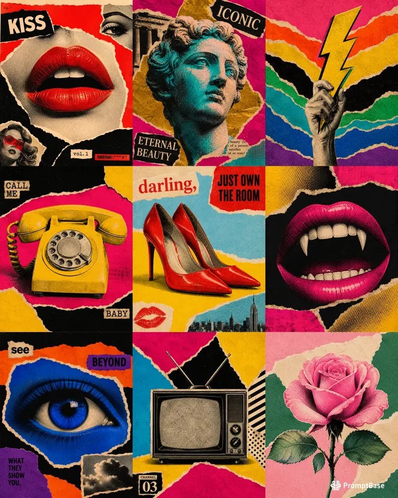 Retro Popart Posters