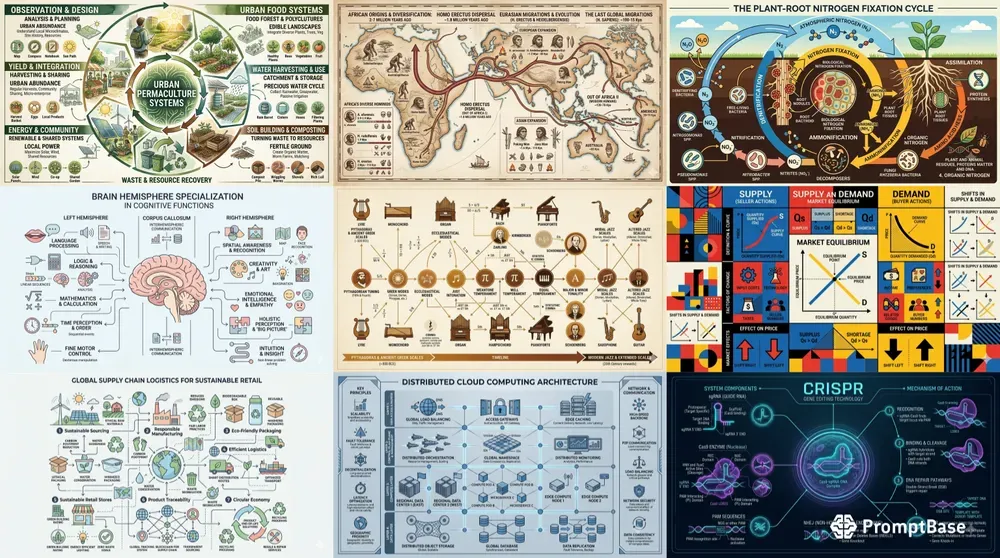 Educational Infographic Diagram Creators