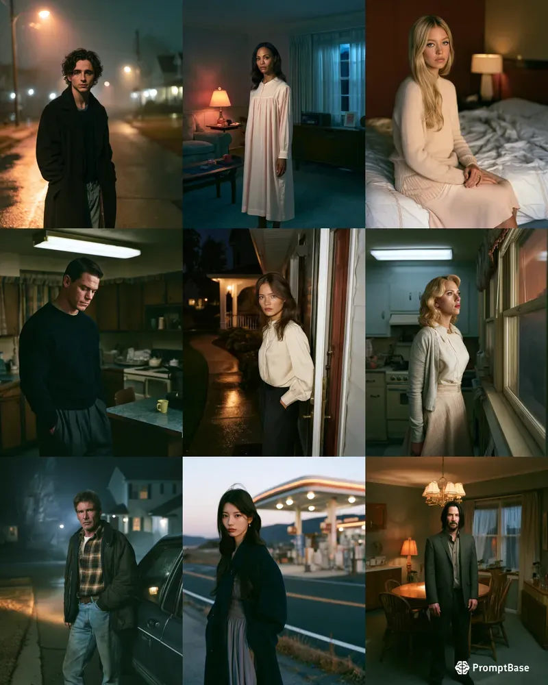 Your Photos In Cinematic Mystery Scenes