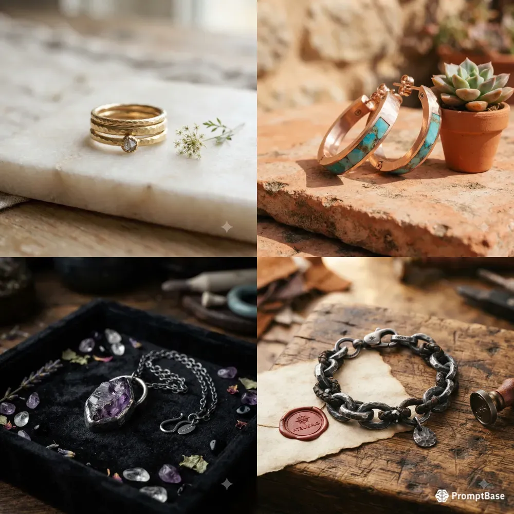 Handmade Jewelry Studio Portrait Builders