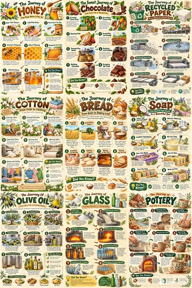 From Sources To Finished Products