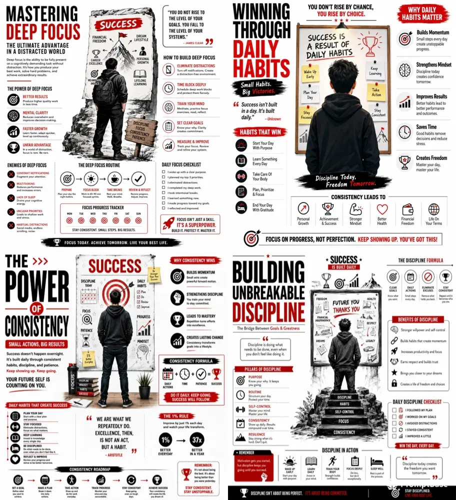 Motivational Infographic Poster Creators
