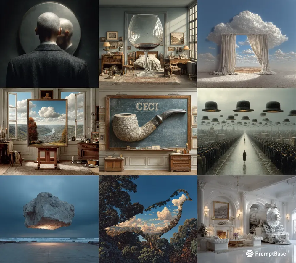 Deadpan Surreal Precision Art