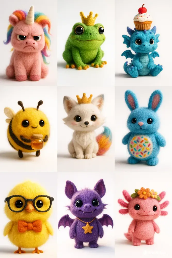 Whimsical Woolen Wonders