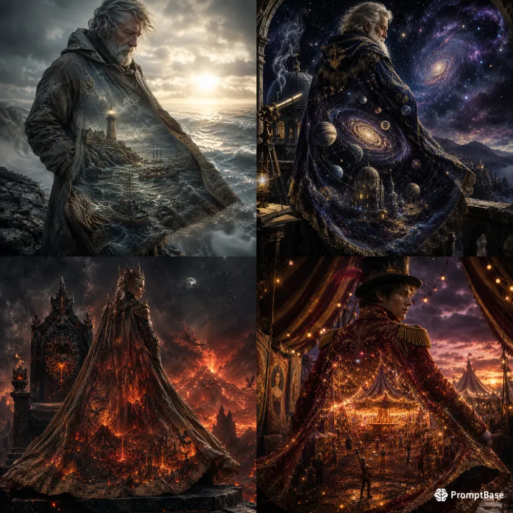 Woven Twilight Veils