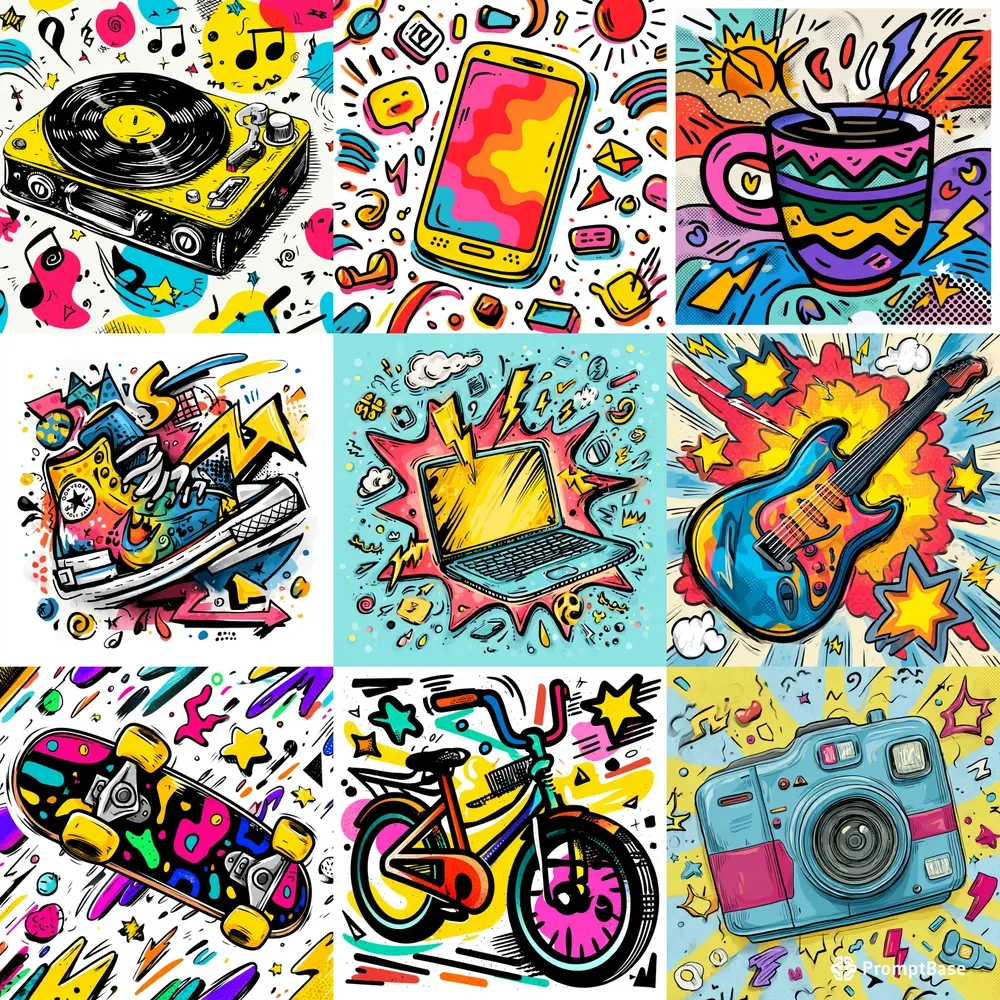 Pop Pulse Icons