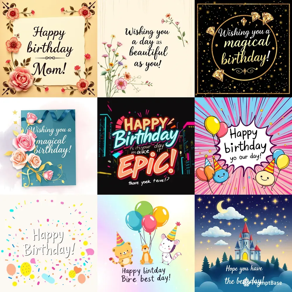 Birthday Cards
