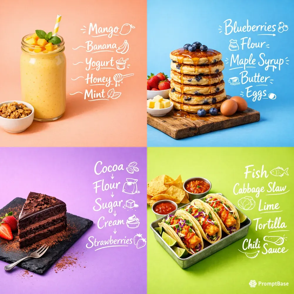 Food Dishes With Accents