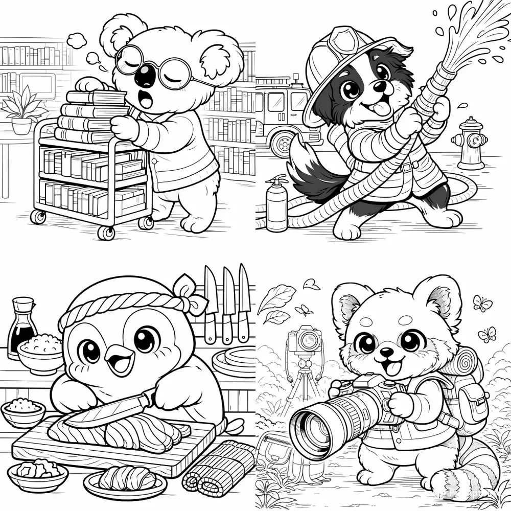 Kawaii Animal Career Studios