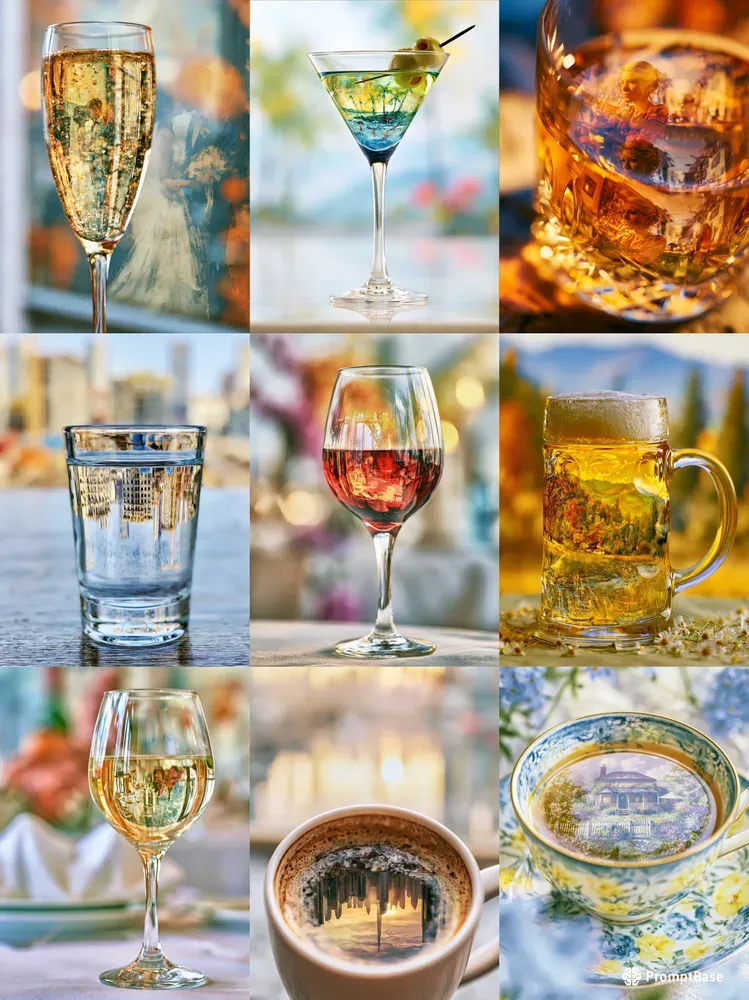Reflections In Your Cups Telling Stories