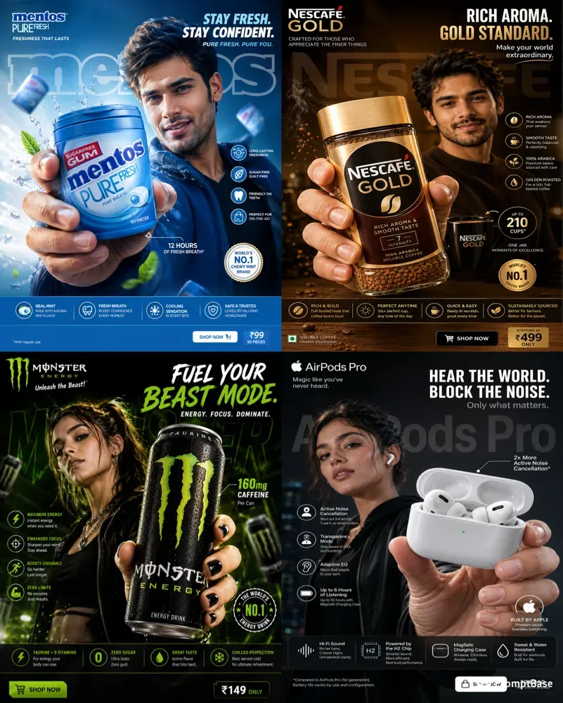 Commercial Product Ads