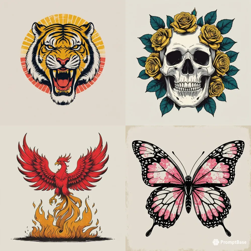 Retro Vector Tshirt Designs