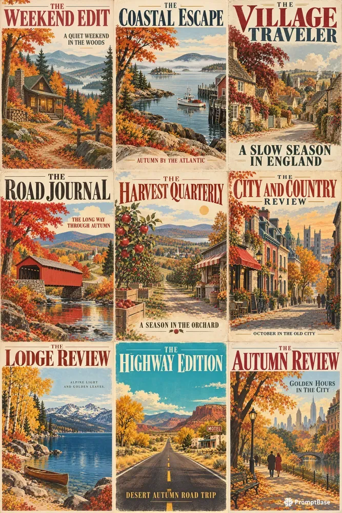 Mid Century Magazine Art