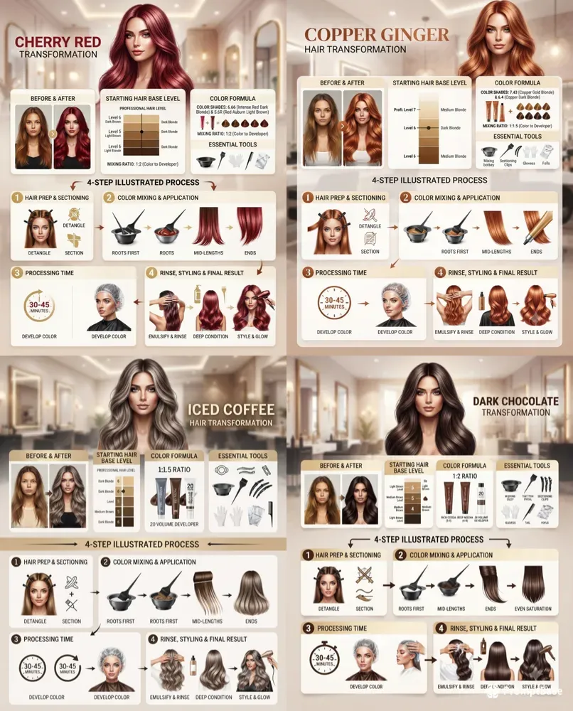 Hair Color Master Guide Generator