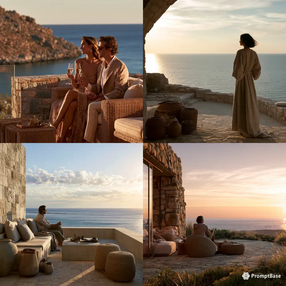 Coastal Terrace Escape Photography