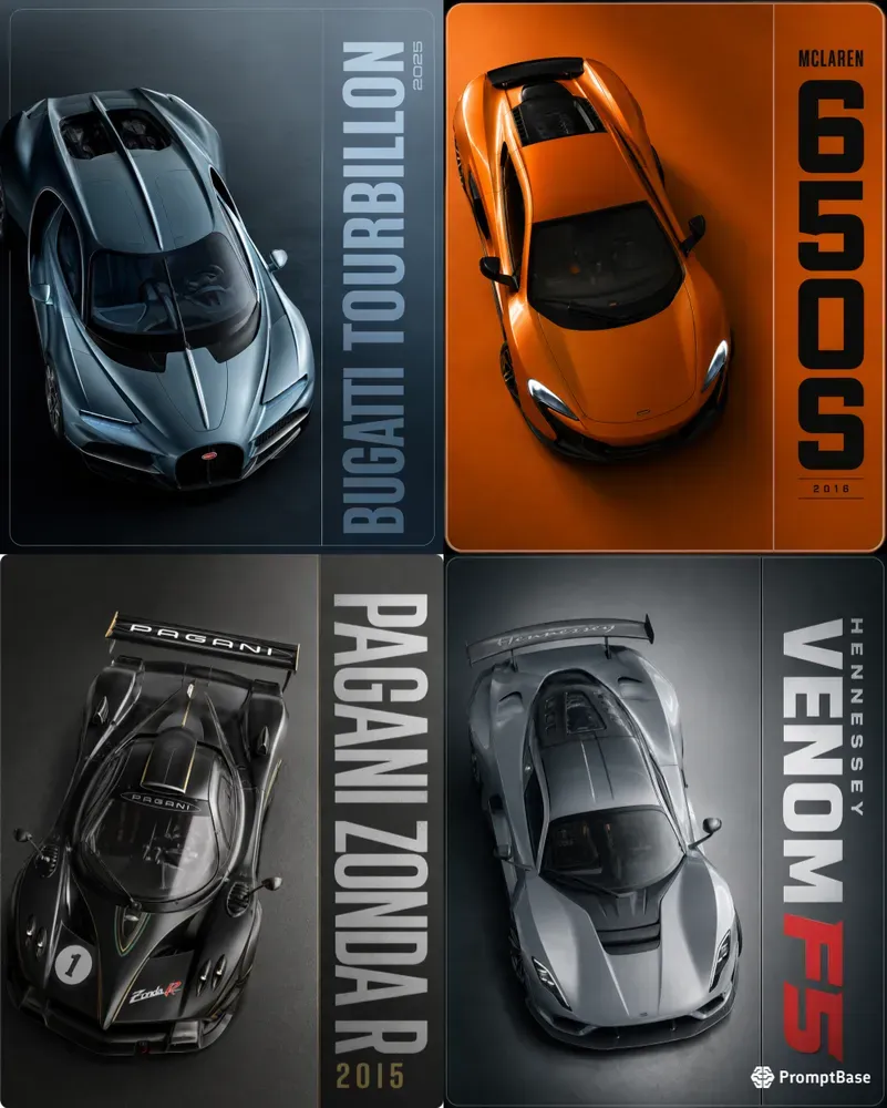 Cinematic Automotive Poster Generator 4K