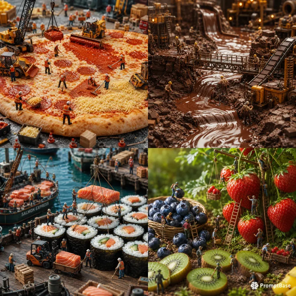 Tiny Culinary Worlds