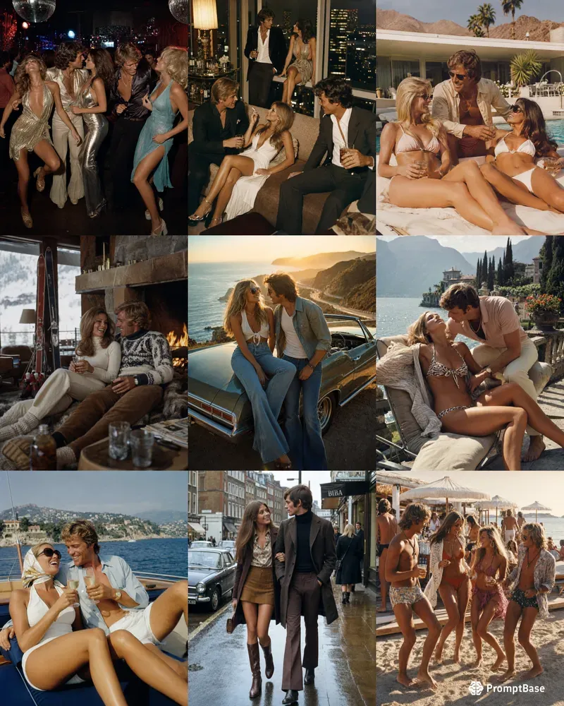 Cinematic Vintage 1960s70s Photography