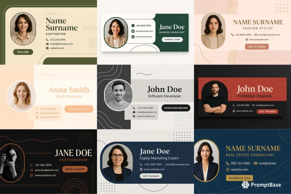 Professional LinkedIn Banner Templates