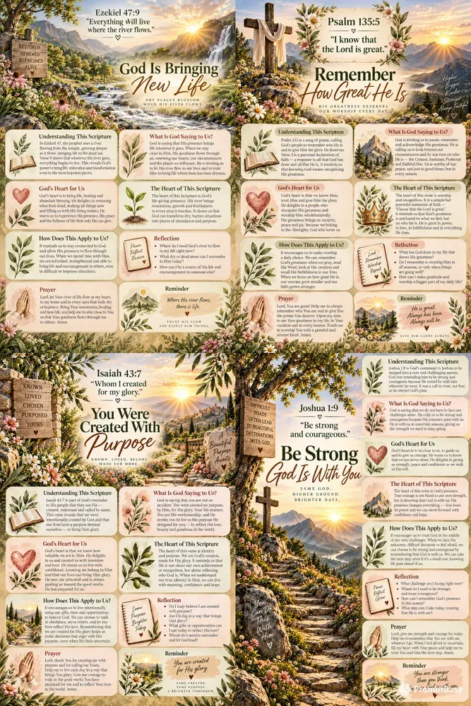 Christian Encouragement Card Generator