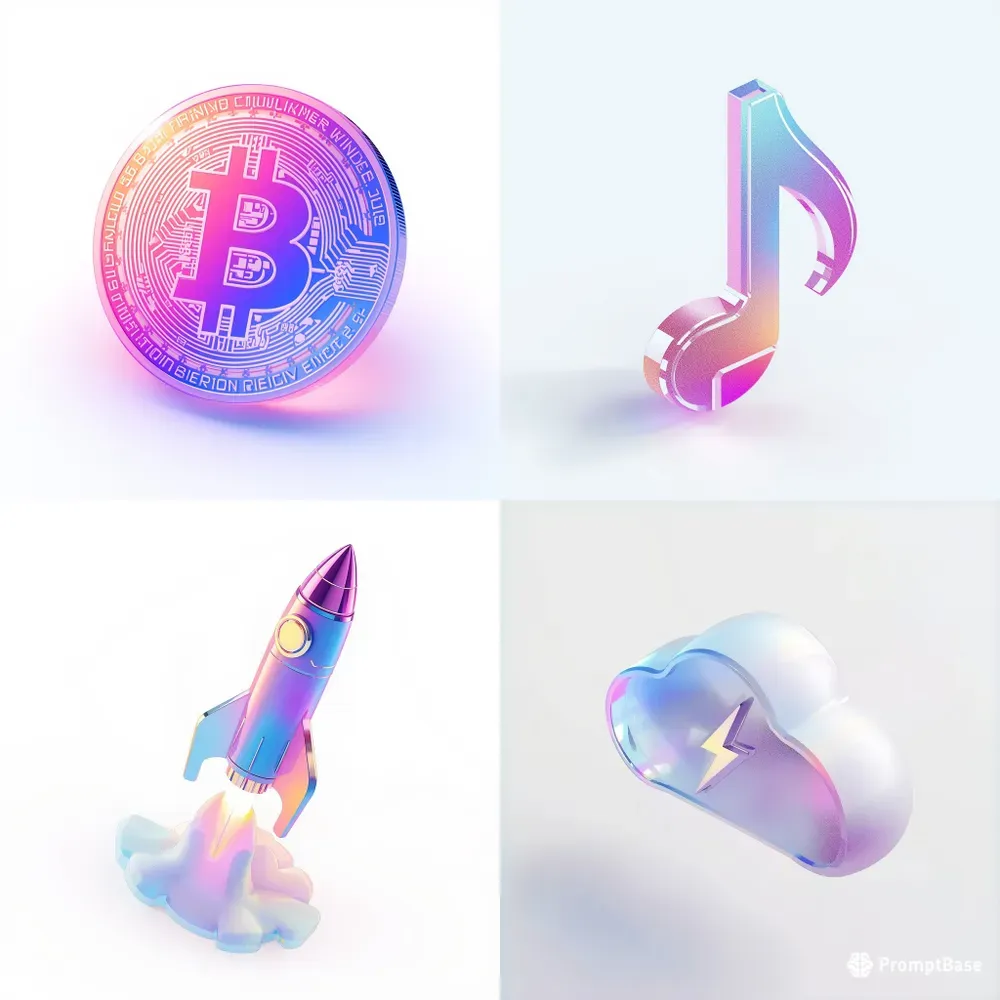 Premium 3D Glassmorphic App Icon Generator