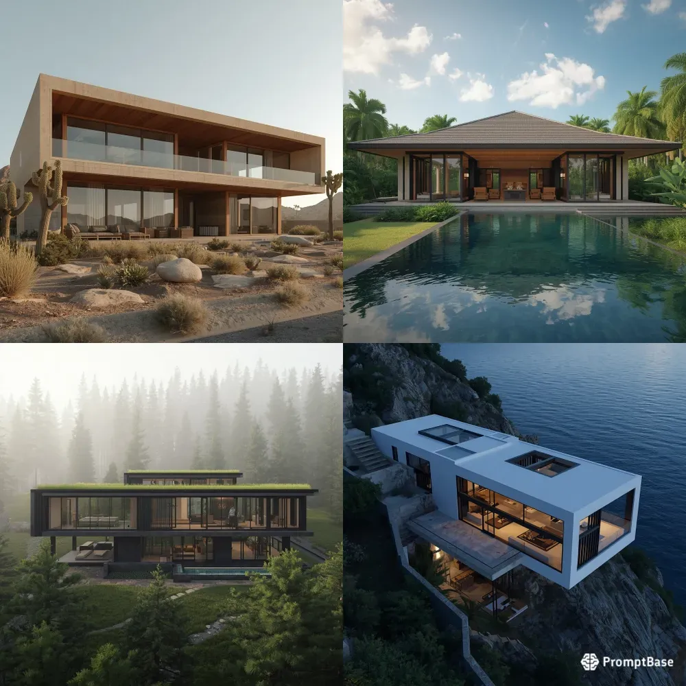 Modern Villa Archviz