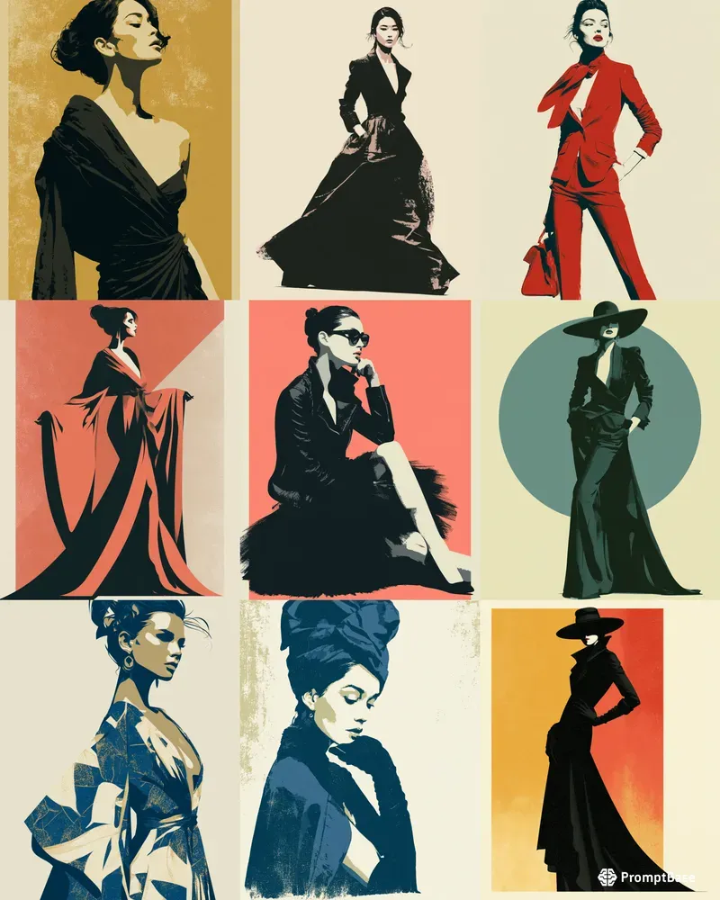 Pochoir Fashion Posters
