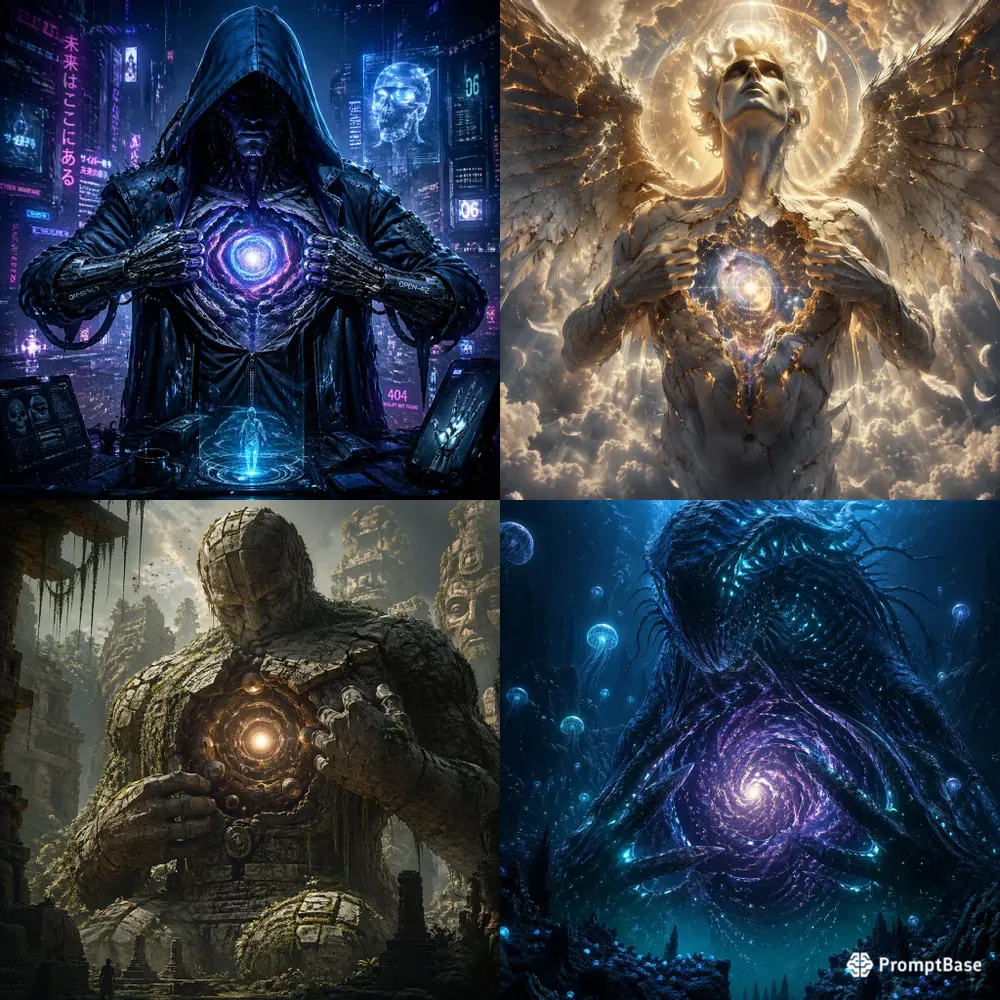 Cosmic Core Mythic Art Generator Pros