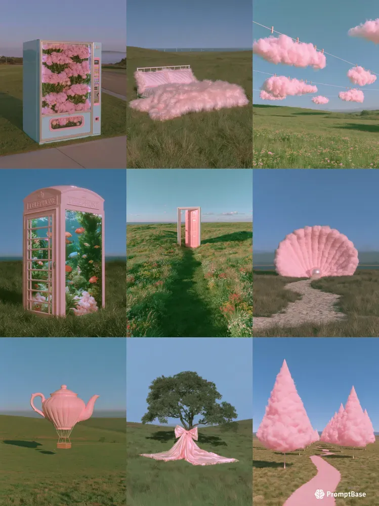 Surreal Pastel Landscape Photography