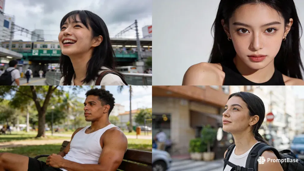 Realistic Influencer Photos
